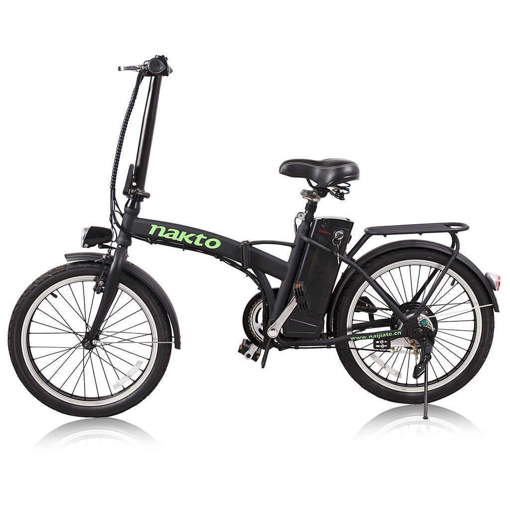 NAKTO Folding Electric Bicycle 20"FASHION - 250 Watt, 36V