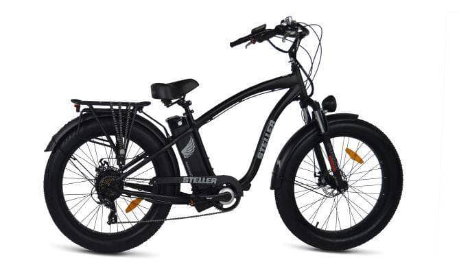 AMERICAN ELECTRIC STELLER 2021 CROSSBAR FAT TIRE BEACH CRUISER- 48V 15AH 750W