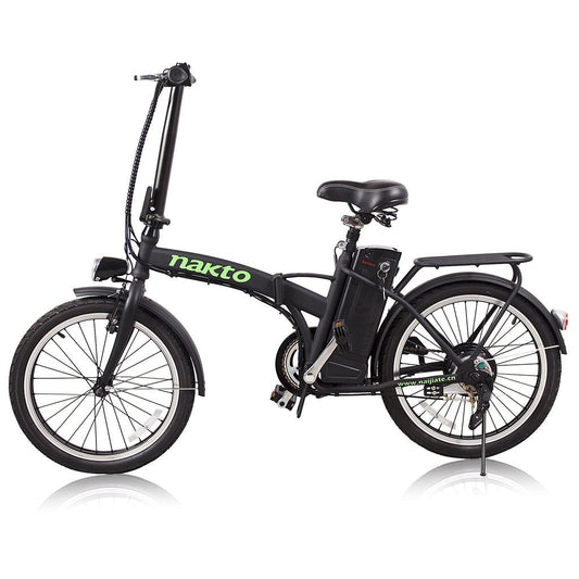 NAKTO Folding Electric Bicycle 20"FASHION - 250 Watt, 36V
