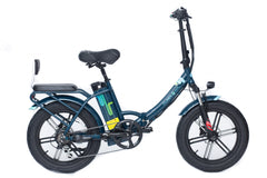 GREENBIKE ELECTRIC MOTION City Path 2021 Folding Electric Fat Tire - 750 Watt, 48V