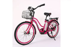 X-Treme Malibu Elite 24 Volt Beach Cruiser Electric Bike