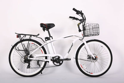 X-Treme Newport Elite 24 Volt Beach Cruiser Electric Bike