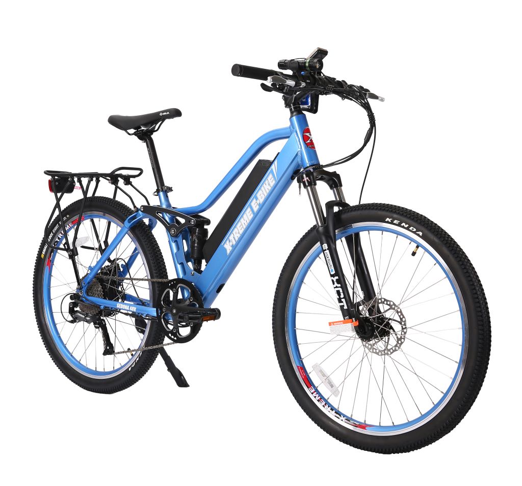 X-Treme Sedona 48 Volt Electric Step-Through Mountain Bicycle